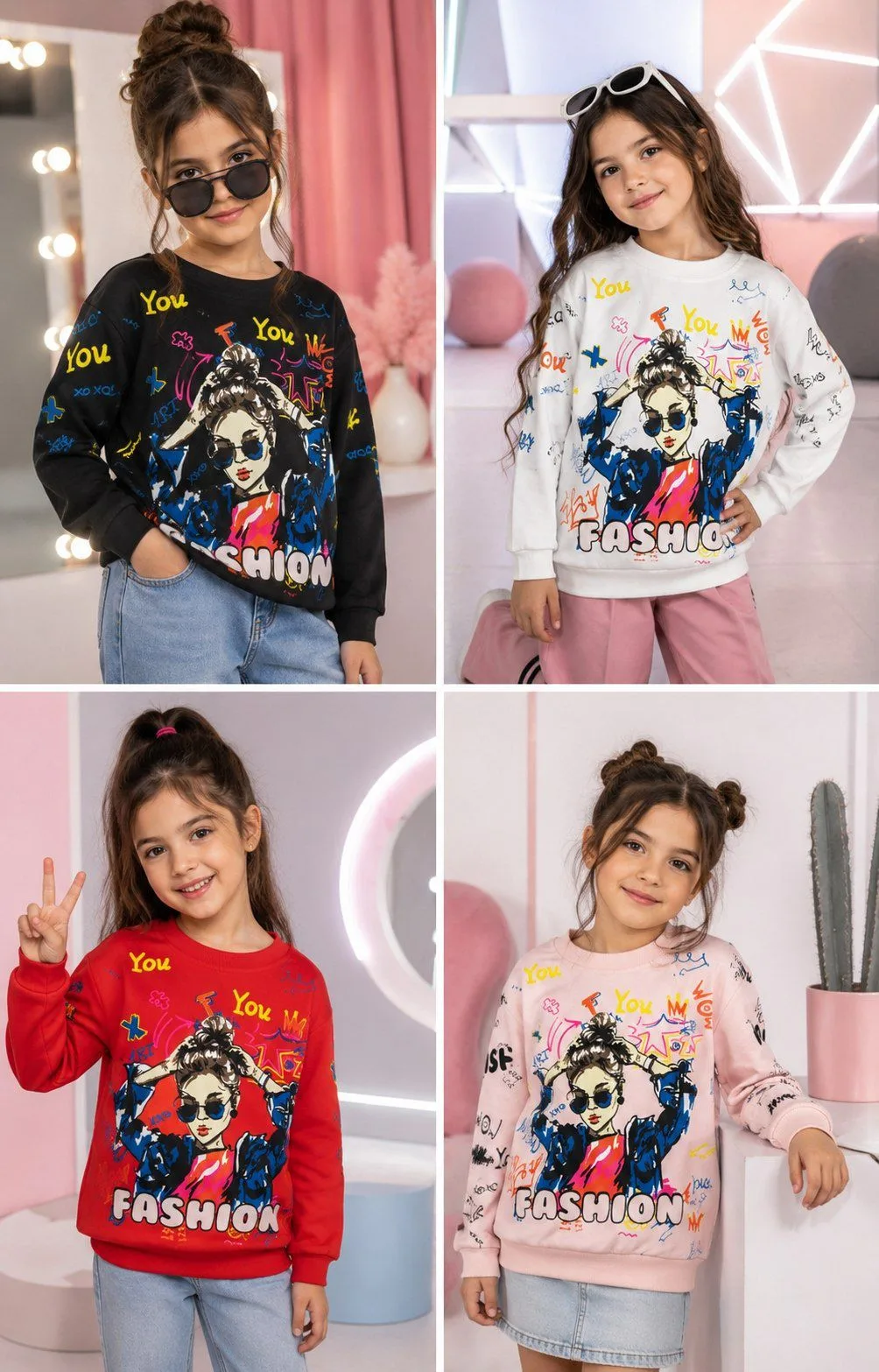 بلوز تک دورس دخترانه و پسرانه