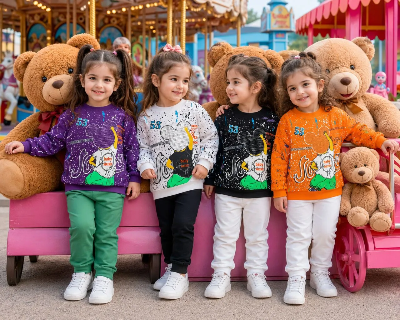 بلوز تک دورس دخترانه و پسرانه